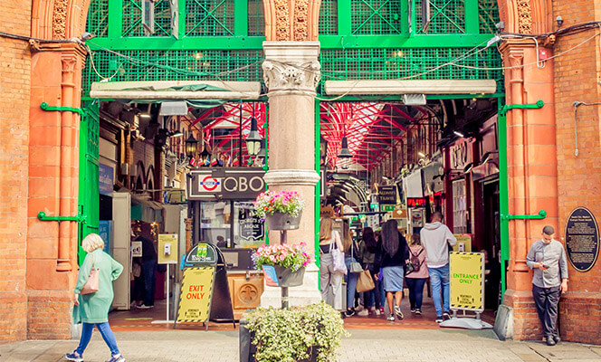 The entrance to George's Street Arcade