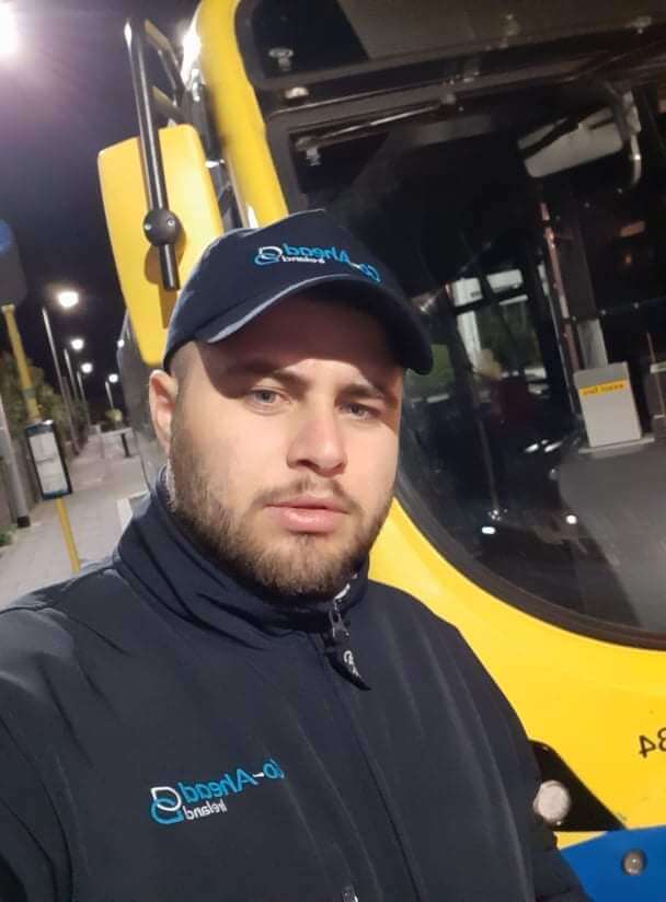 Cosmin, Bus driver