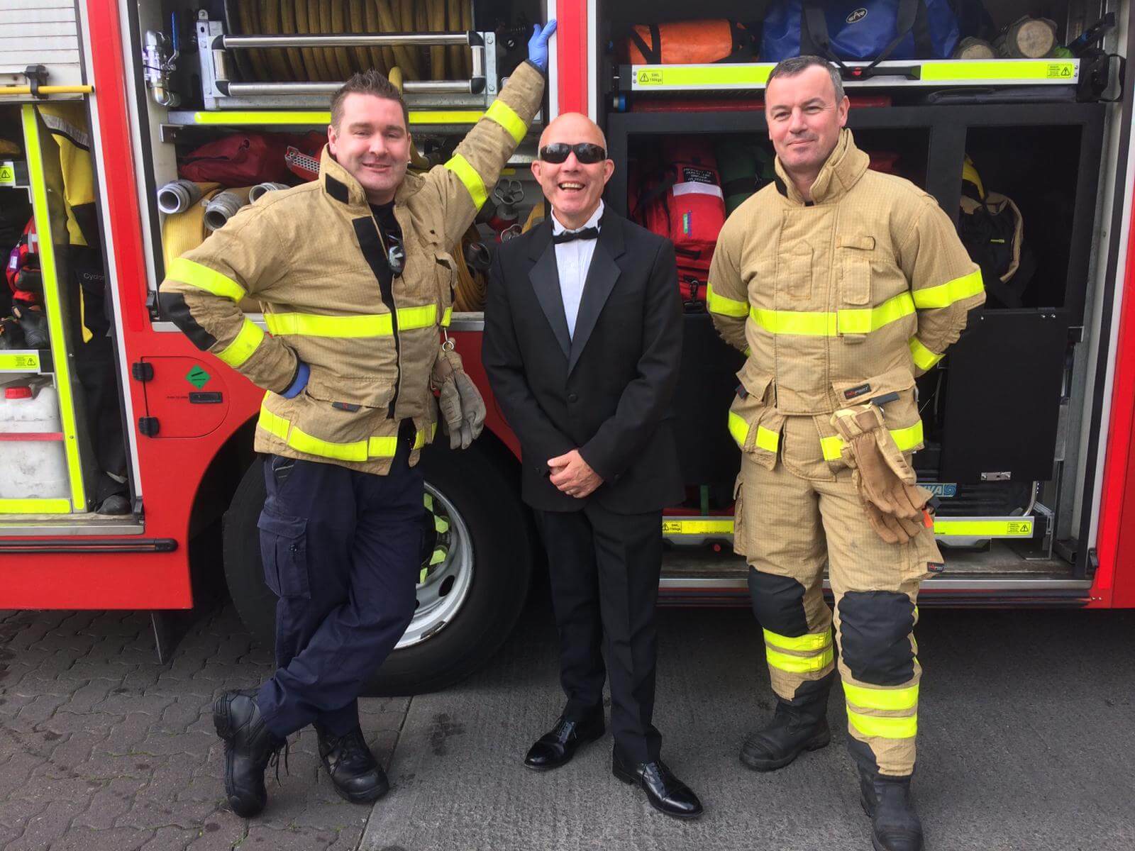 Neill, Ken and Derek, Dublin Fire Brigade