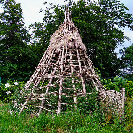 Experimental Archaeology - At UCD archaeologists are building houses using thousand-year-old methods and casting bronze tools in fire pits using moulds.