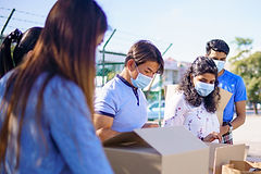 Hygiene Kit Volunteers