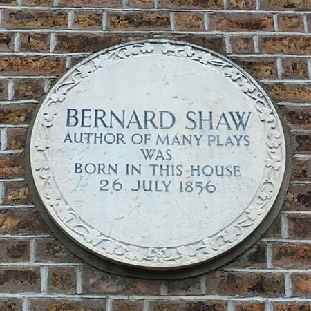 The Enduring Legacy of George Bernard Shaw - The story of the plaque on his birth house offers a keen insight into Shaw's relationship with Ireland.