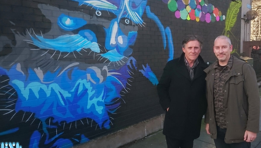 Fink and Gabriel Byrne - Image courtesy of Fink