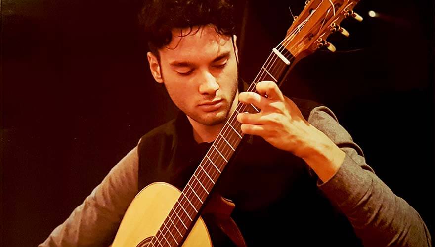 Language Dublin: Istituto Italiano - Renata Sperandio, director of the Istituto Italiano di Cultura Dublino, the Italian Cultural Institute's Dublin branch. Image: Guitarist Diego Cambareri.